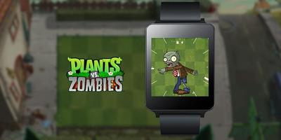 Plants vs. Zombies™ Watch Face captura de pantalla 1