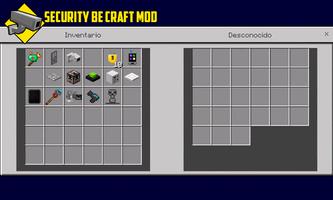 برنامه‌نما Security Craft Mod Minecraft عکس از صفحه