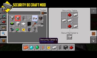 برنامه‌نما Security Craft Mod Minecraft عکس از صفحه
