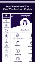 Gem Learn English Cartaz