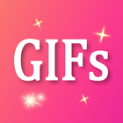 GIF - Autocollant GIF, GIFs icône