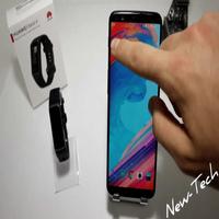 Huawei watch Band 4 Pro Guide الملصق