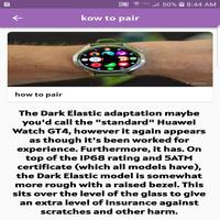 huawei gt4  watch guide الملصق