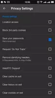 Fast Browser - Private Browser captura de pantalla 6
