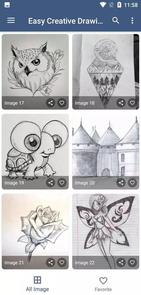 easy creative pencil drawings
