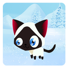 TinyCat World Snow أيقونة