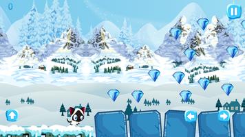 TinyCat World Snow الملصق