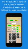 Simple Dilution Calculator poster