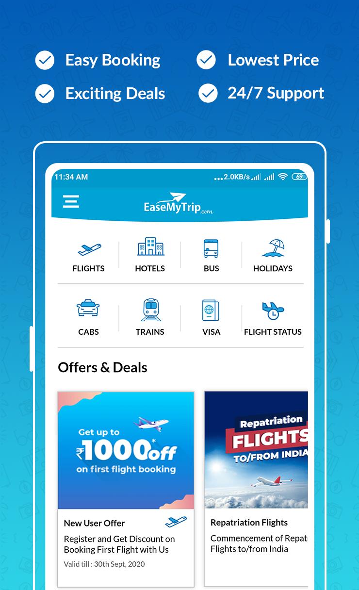 EaseMyTrip for Android - APK Download