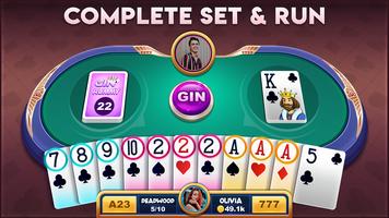 Gin Rummy الملصق