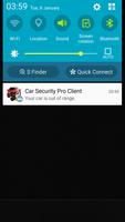 Car Security Alarm Pro Client تصوير الشاشة 1