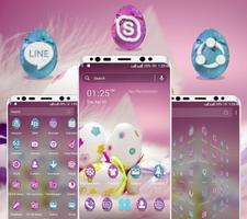 Easter Egg Launcher Theme imagem de tela 3