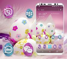 Easter Egg Launcher Theme постер