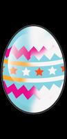 Easter Eggs Coloring Affiche