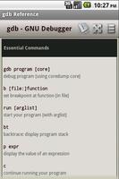 gdb Reference poster