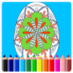 Oeufs de Pâques à colorier