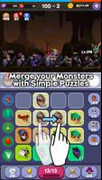 Merge Monster - Idle Puzzle RPG पोस्टर