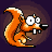 Squirrel vs Worms