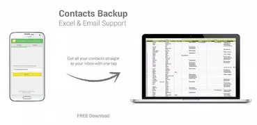 Contacts Backup Excel & Email