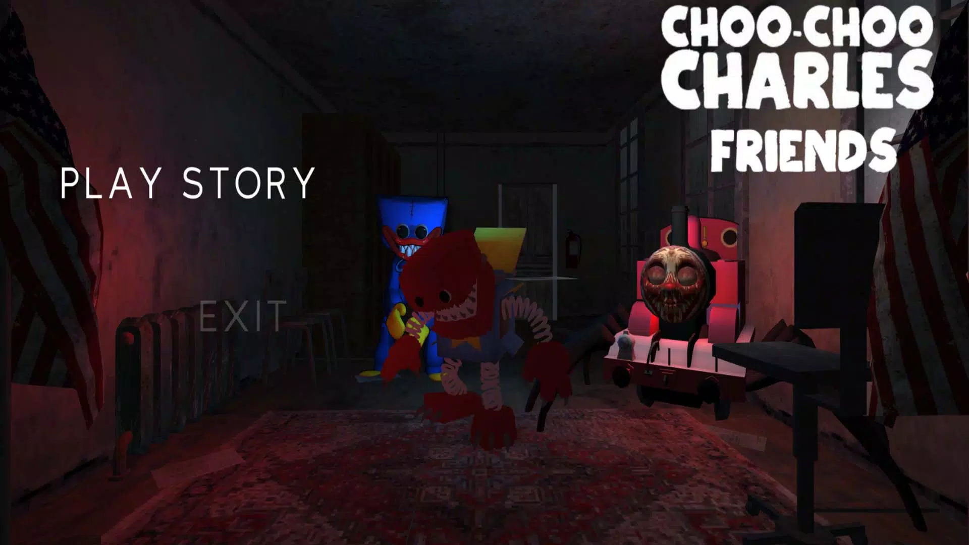 Choo-Choo Charles: Friends Survival 🔥 Play online