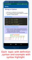 Python Programming ภาพหน้าจอ 2