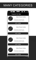 Coupons for Uber captura de pantalla 1