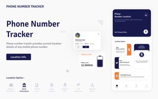 Phone Number Tracker Affiche