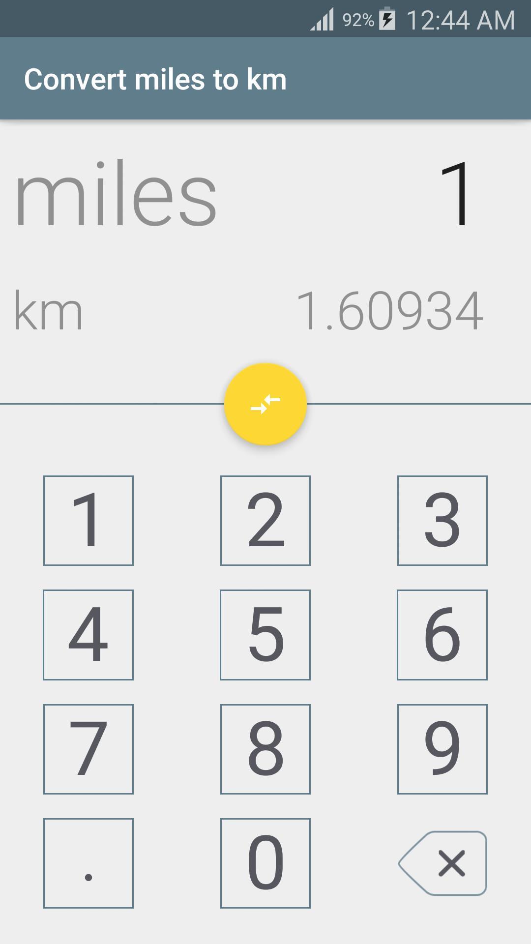 تحويل من ميل الى كيلو for Android - APK Download