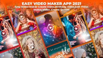 Video Maker 2021, créer des vidéos avec des photos Affiche