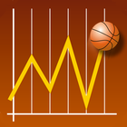 Basketball stats icon