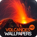 Fonds d'écran avec des volcans