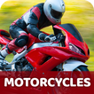 Papel com motocicletas ícone