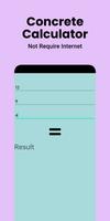 Concrete Calculator Screenshot 2