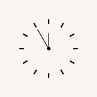 Analog Clock Zeichen
