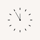Analog Clock Zeichen