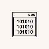 Binary Calculator Zeichen