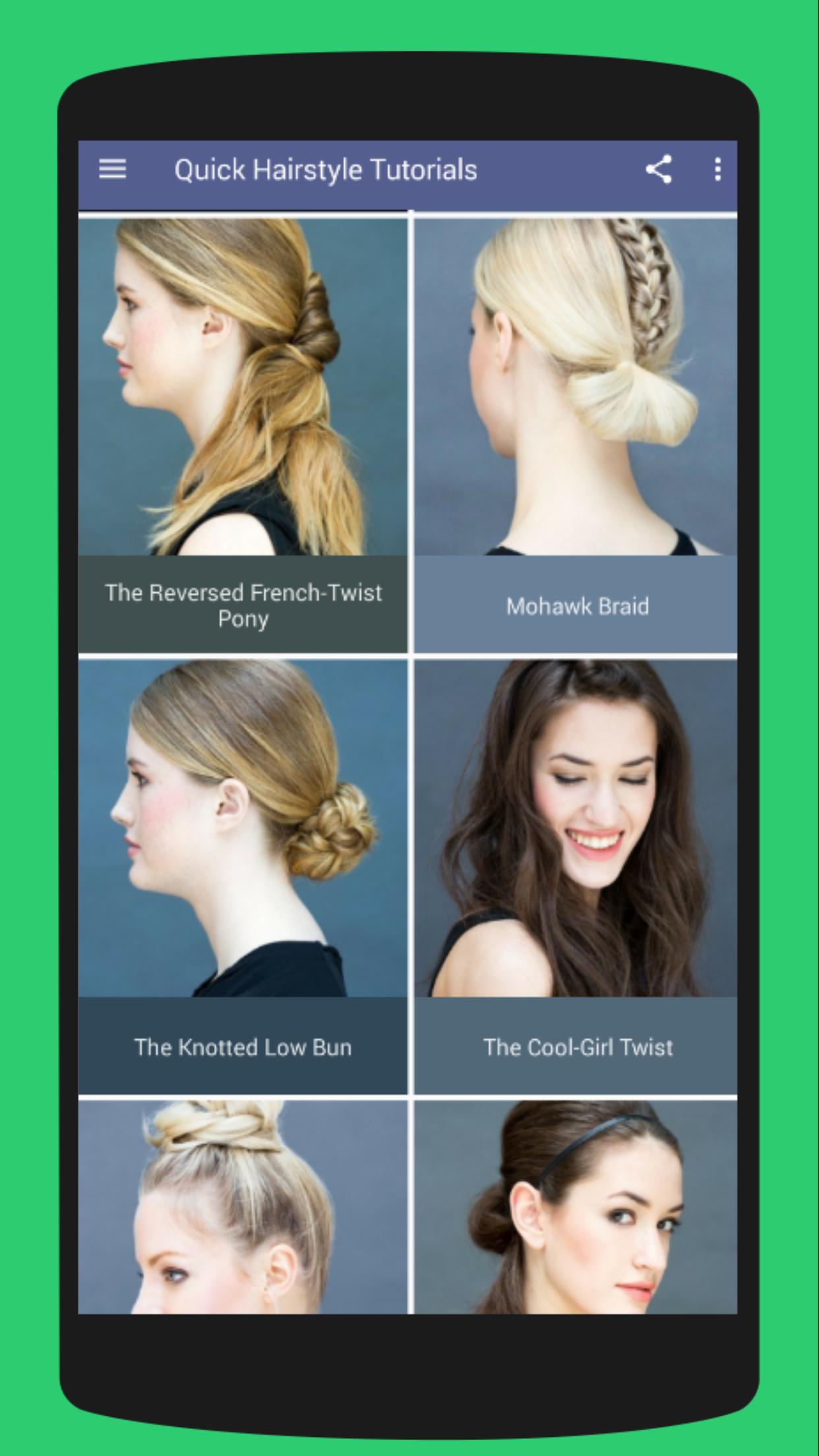 Easy Hairstyle Tutorials For Work For Android Apk Download