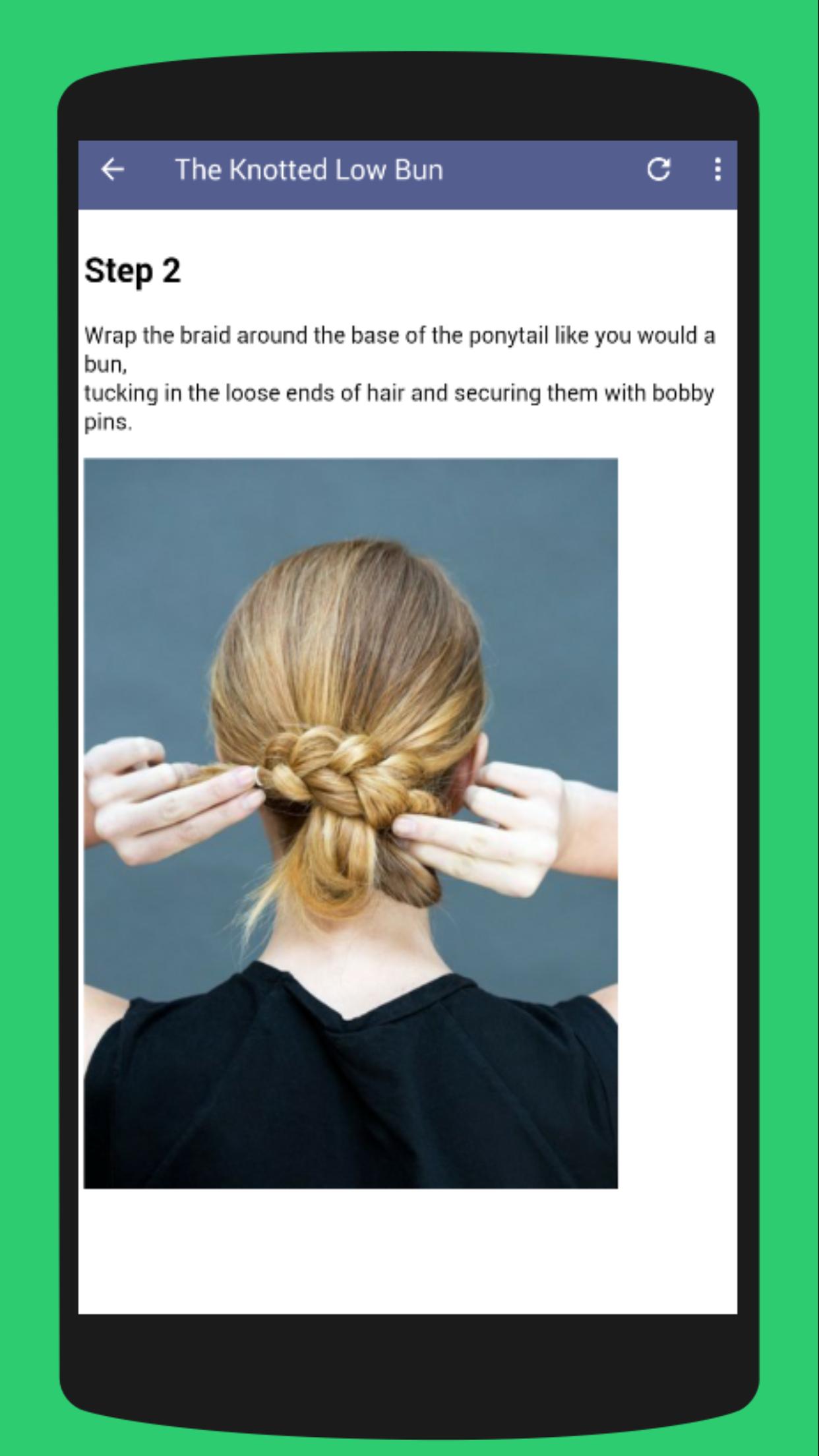 Easy Hairstyle Tutorials For Work For Android Apk Download