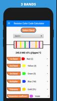 Resistor Color Code Calculator - Free | Offline captura de pantalla 3
