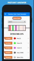 Resistor Color Code Calculator - Free | Offline captura de pantalla 2