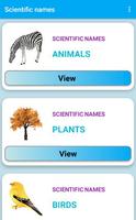 Biology Scientific Names App capture d'écran 1