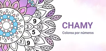 Chamy - colorea por números