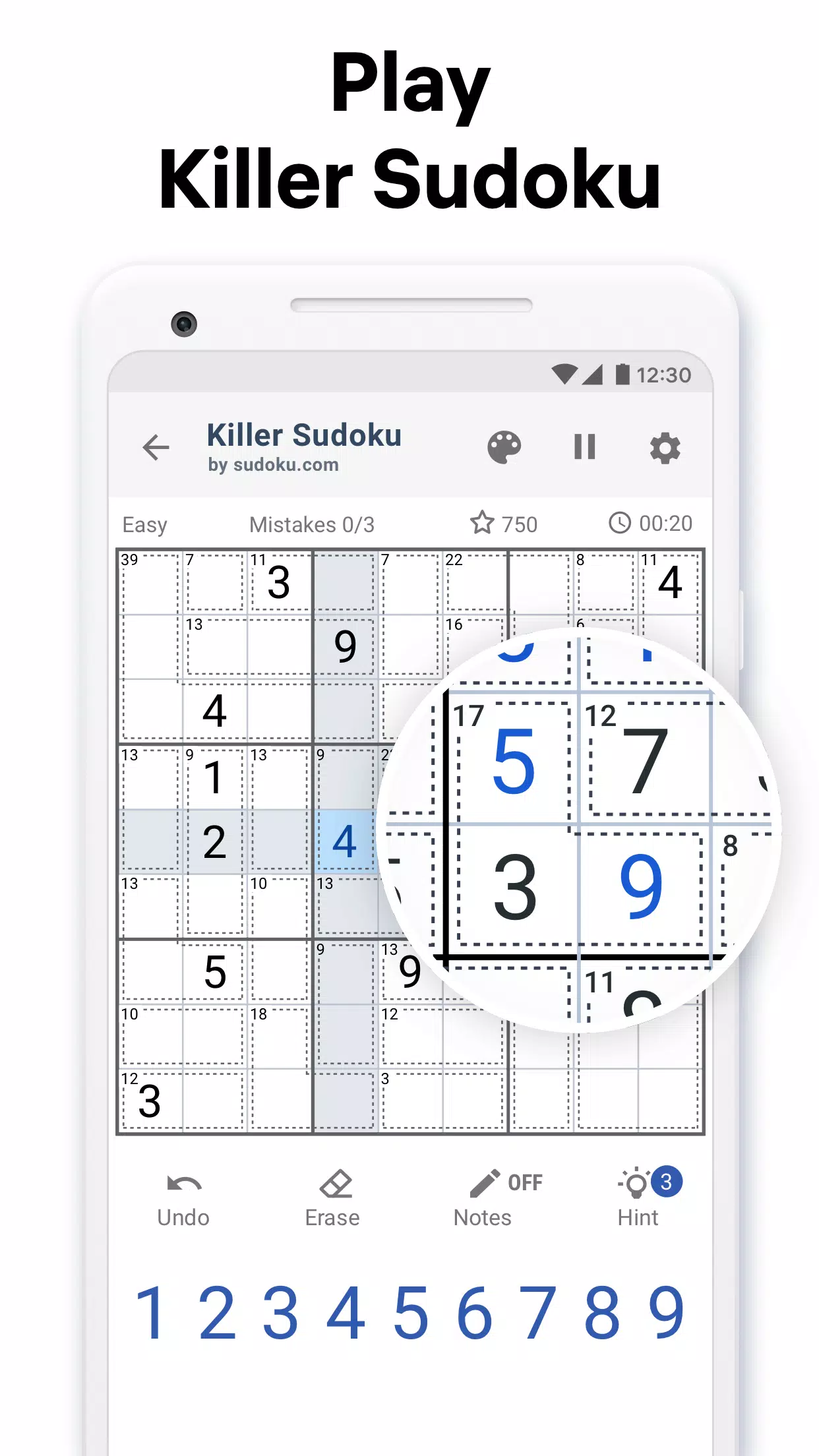 How can i remove this numbers? (Sudoku killer app). : r/sudoku