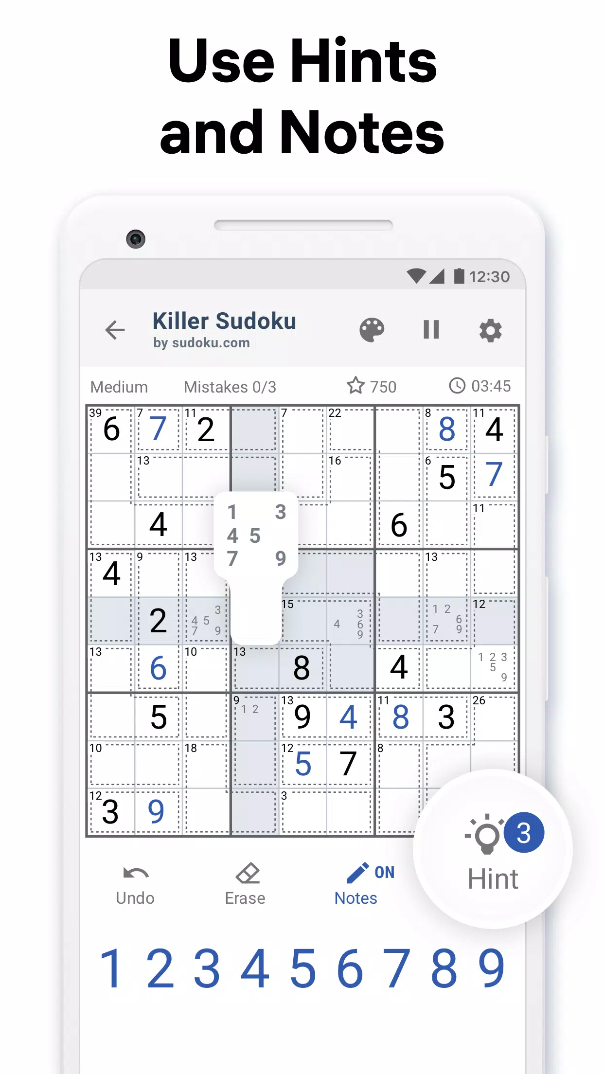 Killer Sudoku Master SumSudoku versão móvel andróide iOS apk baixar  gratuitamente-TapTap