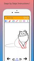 برنامه‌نما How to Draw a Cat Step by Step عکس از صفحه