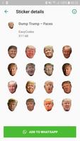 Donald Trump Stickers for WhatsApp - WAStcikerApps الملصق