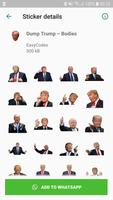 Donald Trump Stickers for WhatsApp - WAStcikerApps تصوير الشاشة 1