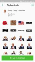 Donald Trump Stickers for WhatsApp - WAStcikerApps تصوير الشاشة 2