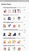 Anime stickers for WhatsApp - WAStickerApps capture d'écran 2