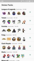 WAStickerApps - Games stickers for Whatsapp الملصق